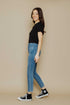 Jill-Crop Rib Tee